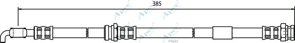 APEC BRAKING Тормозной шланг HOS3382